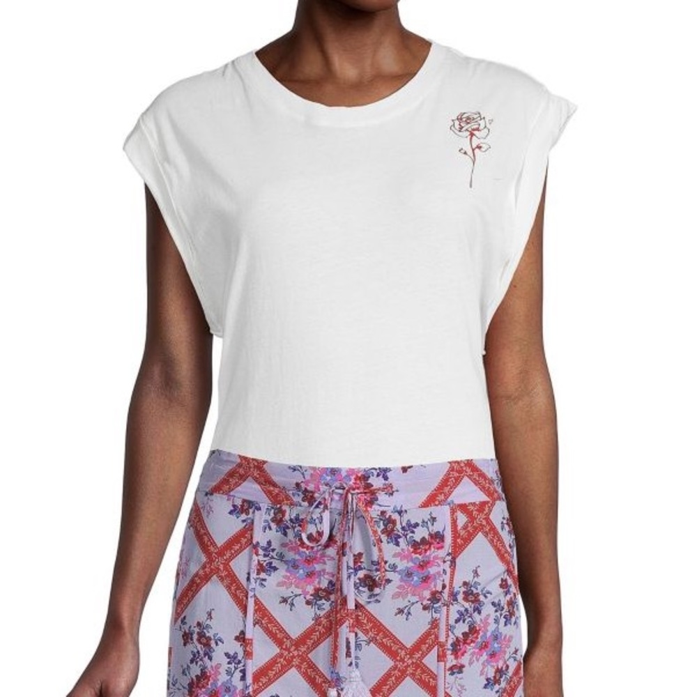 Free people Go-To Graphic Bodysuit sz s